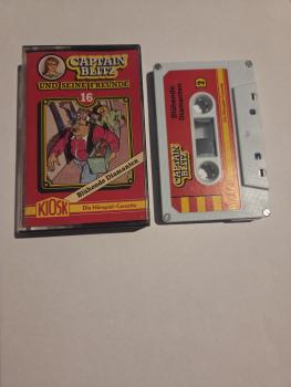 Captain Blitz Folge 16 Blühende Diamanten 4-fach Silber geschraubt Weiß mit Roten Aufkleber 4.27816 CD Kiosk